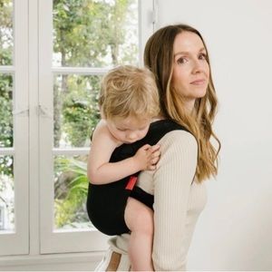 Sakura Bloom Onbuhimo Black & Leather